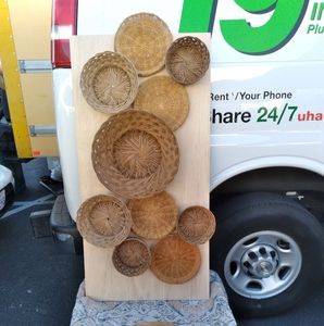 Woven Basket Wall